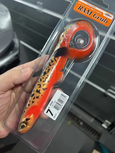 FishUp RAM Grub 7" - Red Tiger