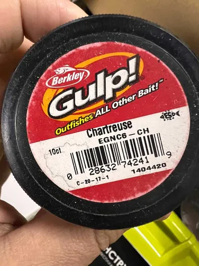 BERKLEY GULP NIGHTCRAWLER 15 CM CHARTREUSE