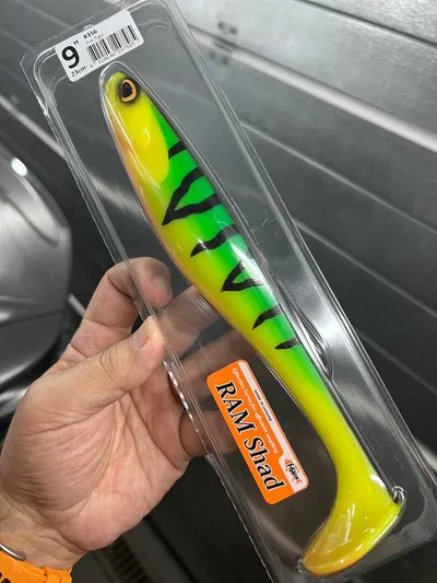 FishUp RAM Shad 9" - Red Head