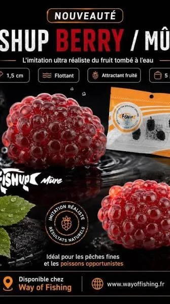 Анонс FishUp Berry / Mûre з основними характеристиками новинки